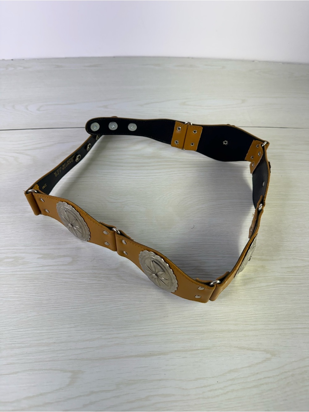 Studded Western Belt - Picture 2 of 5